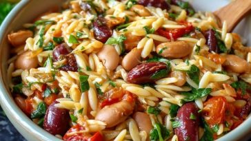 Orgeaux Méditerranéens aux Haricots