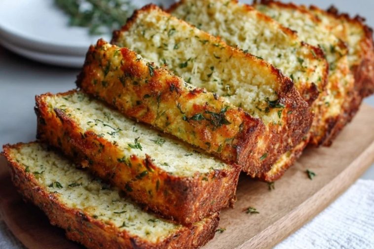 Pain Keto Aux Herbes Et Parmesan