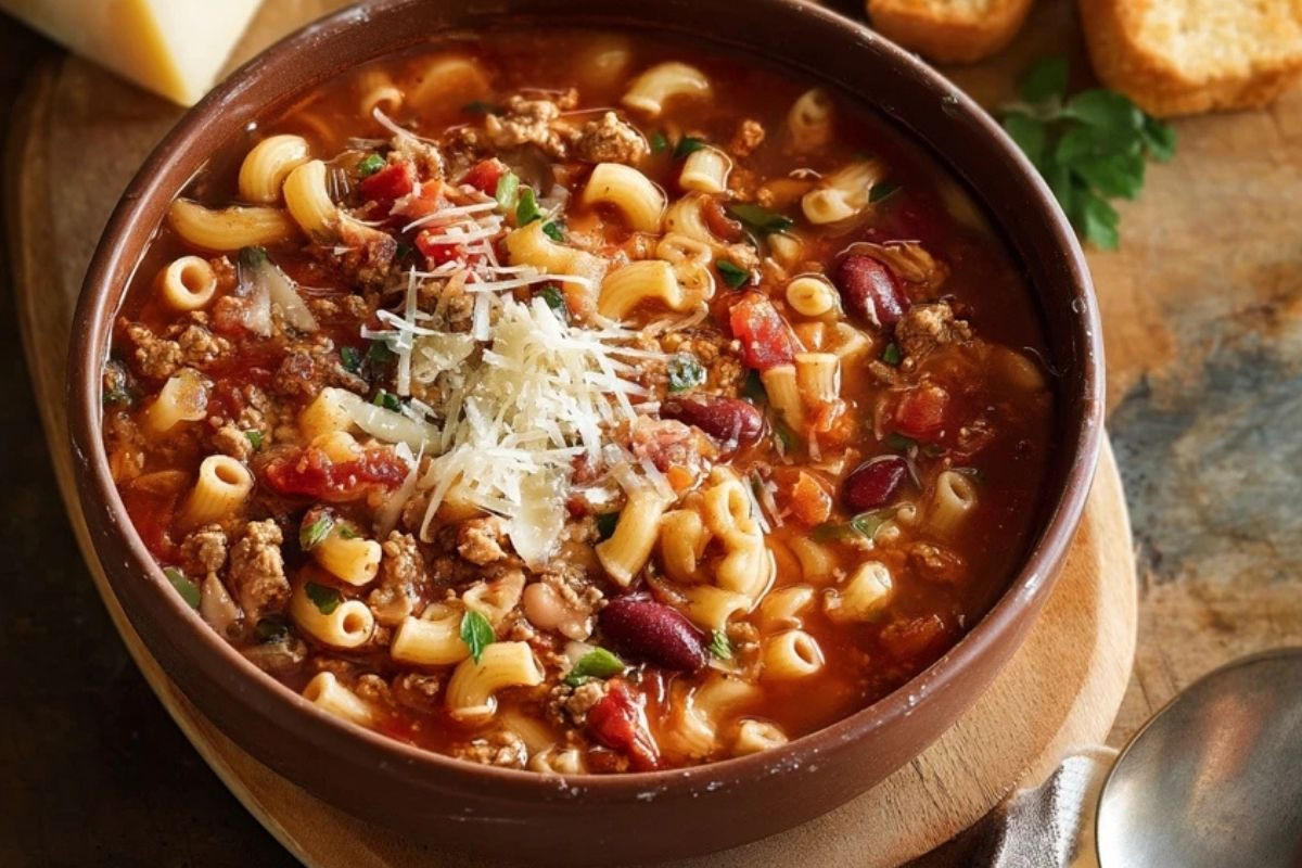 Pasta Fagioli à la Mode Olive Garden