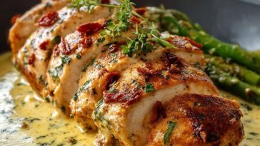 Poulet À La Crème Haute Protéine