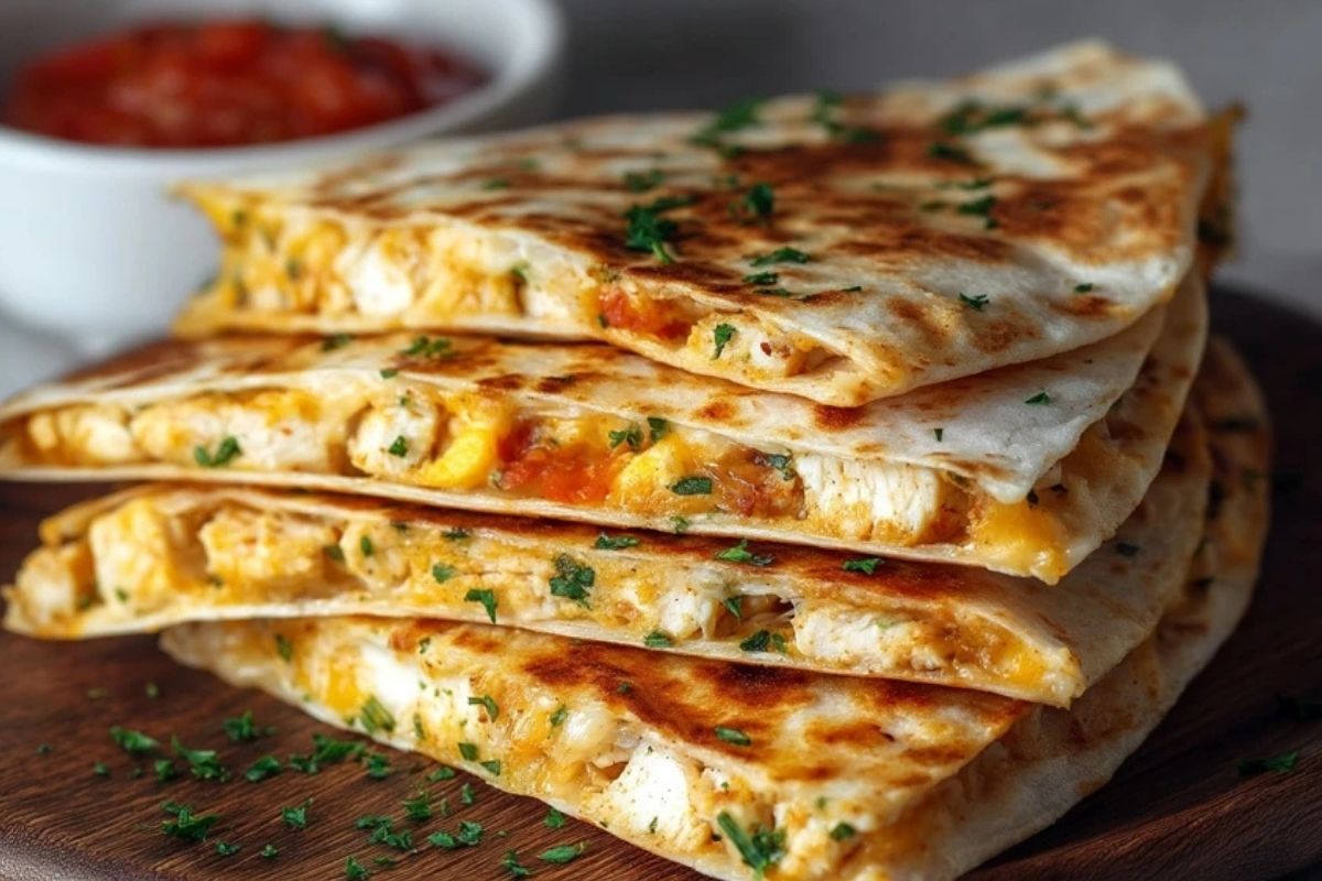 Quesadilla Riche En Protéines