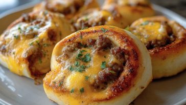 Roulés De Cheeseburger Au Beurre À LAil