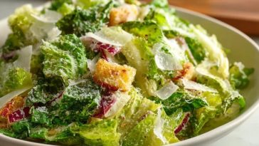 Salade Croquante Au Parmesan