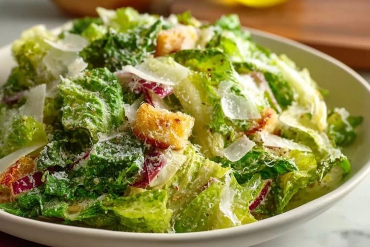 Salade Croquante Au Parmesan