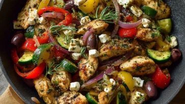 Sauté De Poulet Méditerranéen Facile