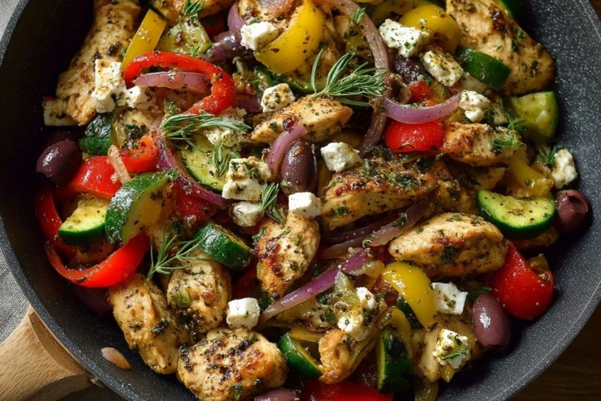 Sauté De Poulet Méditerranéen Facile