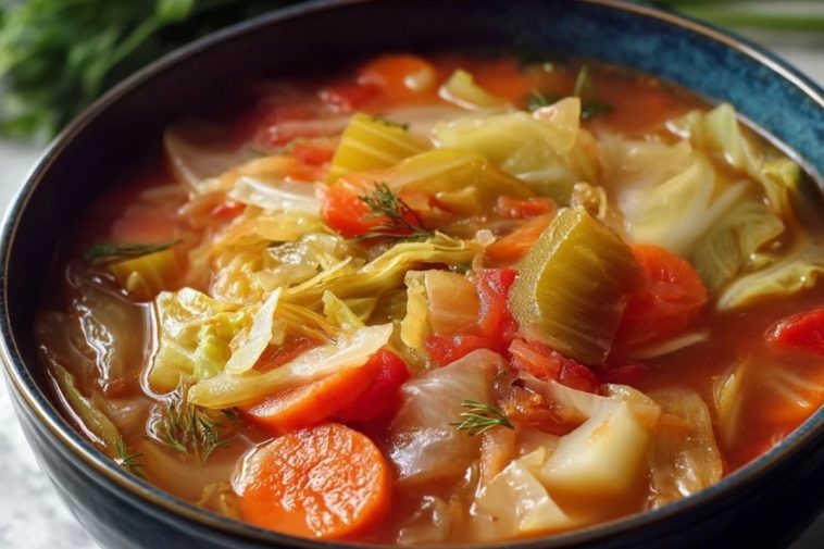 Soupe Maison aux Légumes et Chou