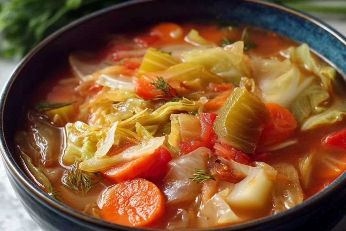Soupe Maison aux Légumes et Chou
