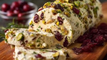 Bâtonnet De Fromage Aux Canneberges Et Pistaches