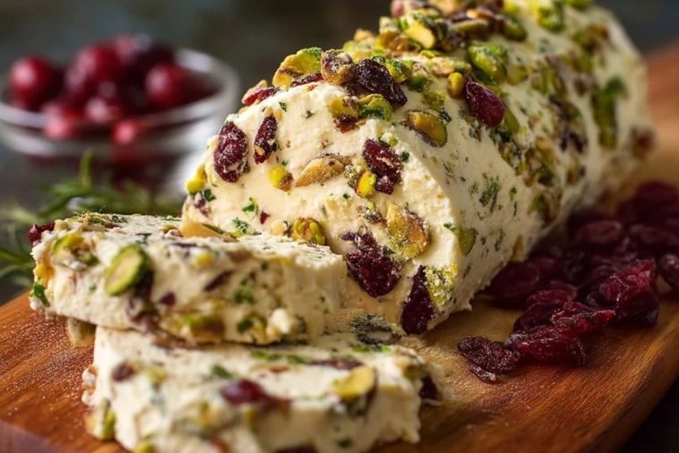 Bâtonnet De Fromage Aux Canneberges Et Pistaches