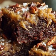 Brownies Allemandes Aux Noix De Pécan