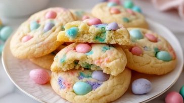 Cookies de Pâques aux Couleurs Vives