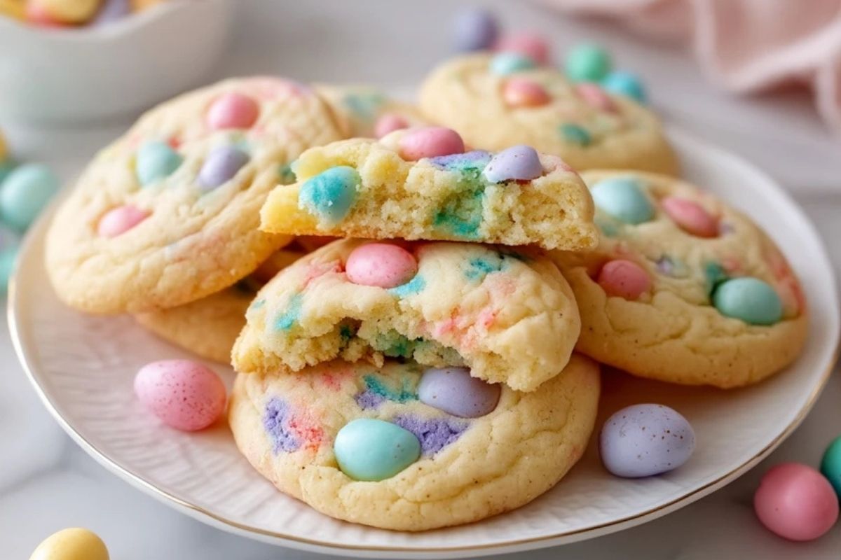 Cookies de Pâques aux Couleurs Vives