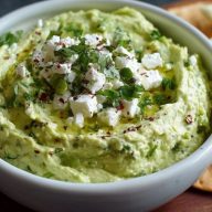 Dip Crémeux dAvocat et de Feta