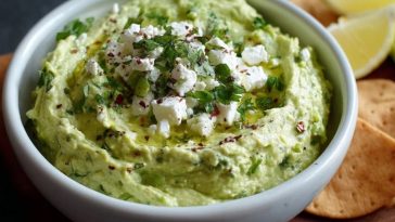 Dip Crémeux dAvocat et de Feta