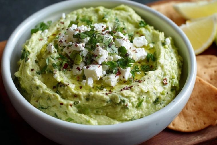 Dip Crémeux dAvocat et de Feta