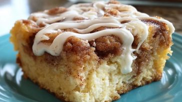 Gâteau Poke à la Cannelle