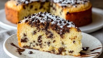 Gâteau Ricotta aux Pépites de Chocolat