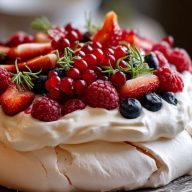 Pavlova de Noël