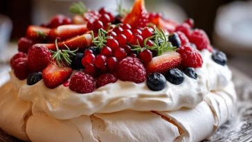 Pavlova de Noël