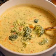 Soupe Au Brocoli Et Au Fromage Cheddar